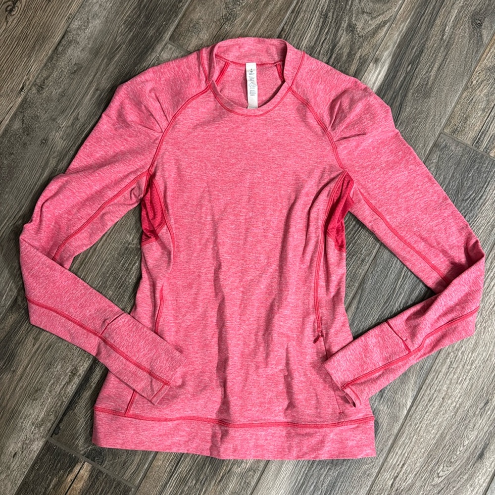Lululemon long sleeve running shirt